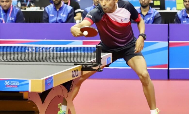 Navik Rathnasinghe नेशनल गेम्स टेबल टेनिस: महाराष्ट्र और पश्चिम बंगाल दो-दो राउंड जीतकर ...